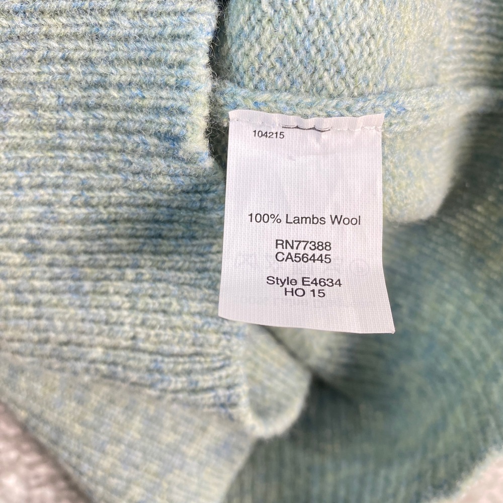 J.Crew Mens Slim 100% Lambswool Crew Neck Sweater Light Blue Small Old Money - Picture 5 of 7